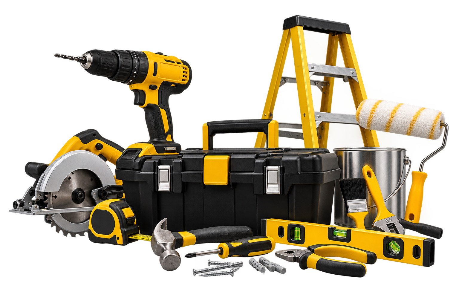Professional performing home repairs